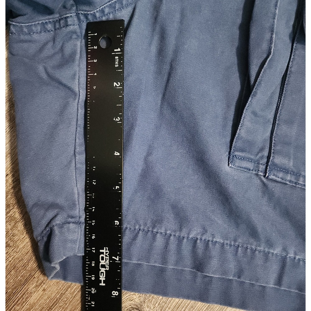 Columbia PFG Cargo Shorts Mens XL Blue 7.5 Inseam Cotton Fishing Shorts - Picture 6 of 8